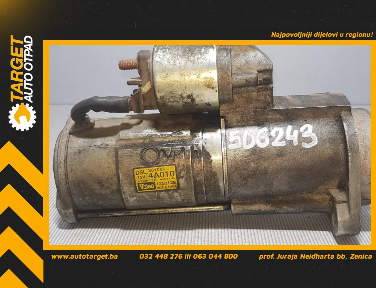 DIJELOVI ALNASER HYUNDAI H1 > 04-07 361004A010