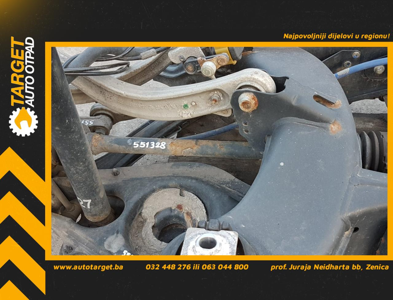 DIJELOVI POLUOSOVINA MERCEDES GLK (X204) > 12-15 2.0