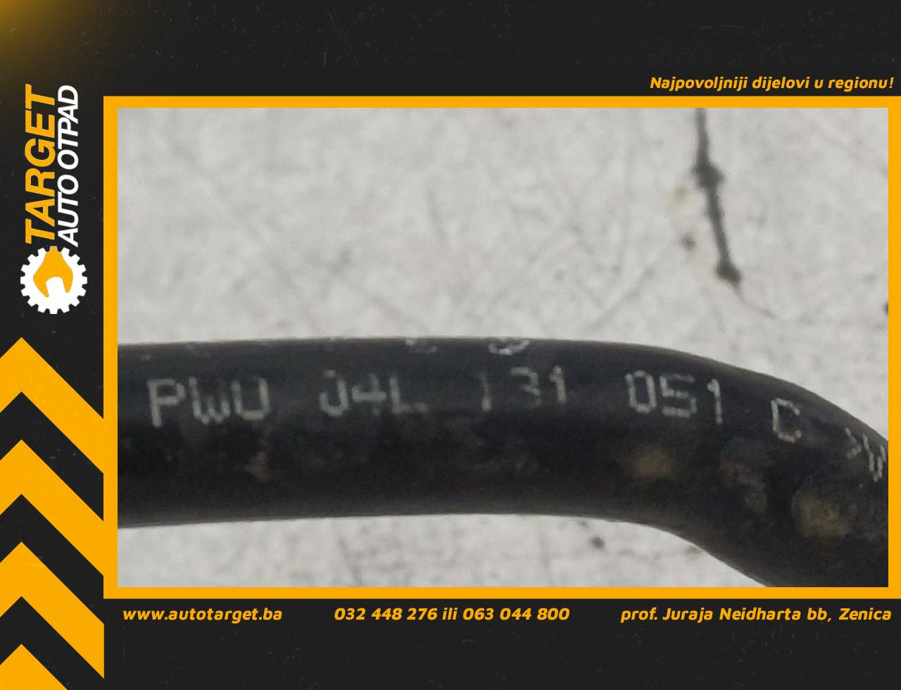 DIJELOVI CRIJEVO VW GOLF 7 > 12-16 1.6 04L131051C