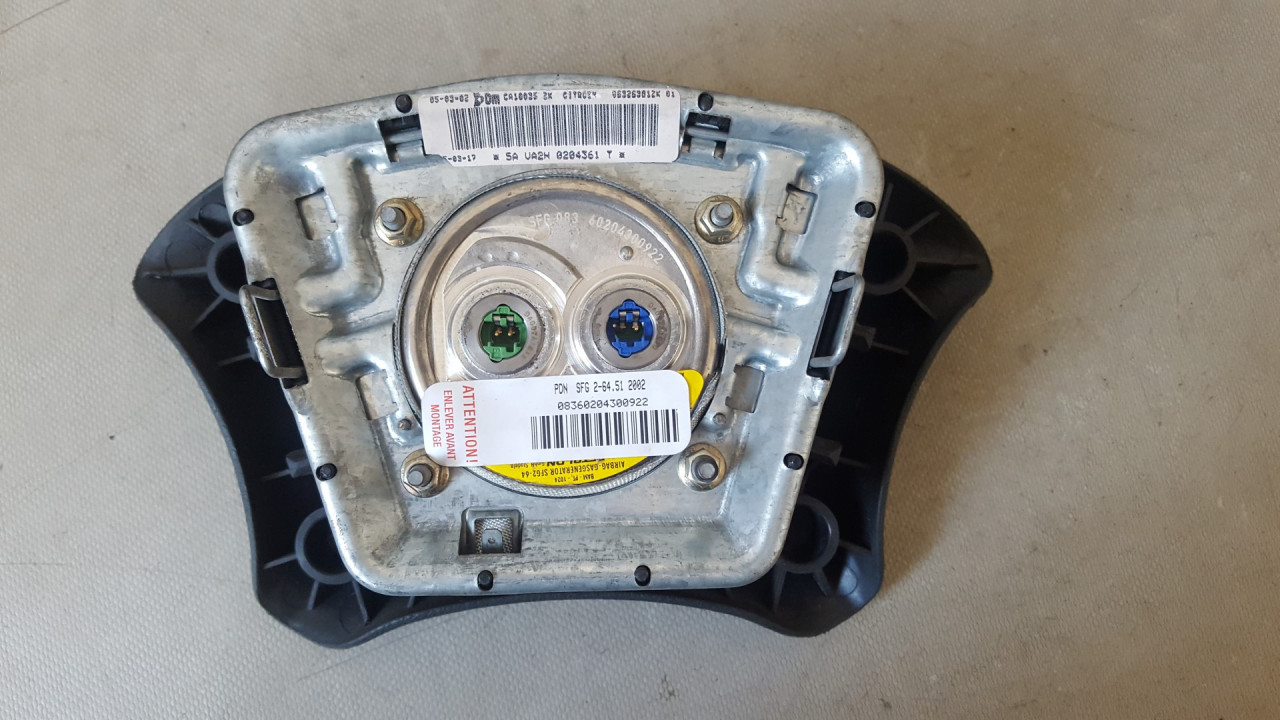 DIJELOVI AIRBAG VOLANA CITROEN C5 > 01-04 SFG26451
