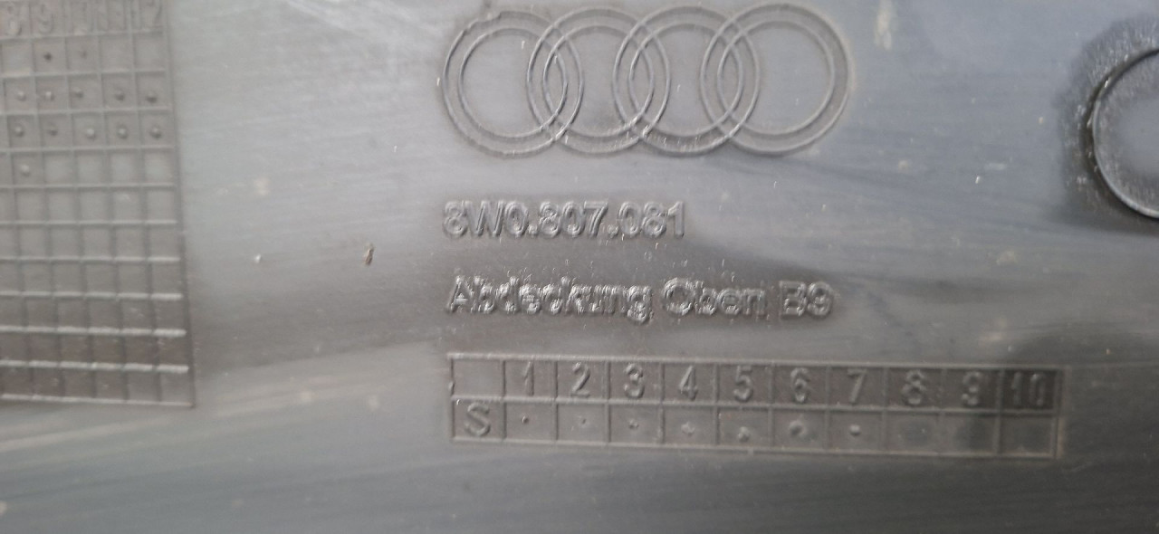 DIJELOVI PLASTIKA AUDI A4 (B9) > 15-18 2.0 8W0807081