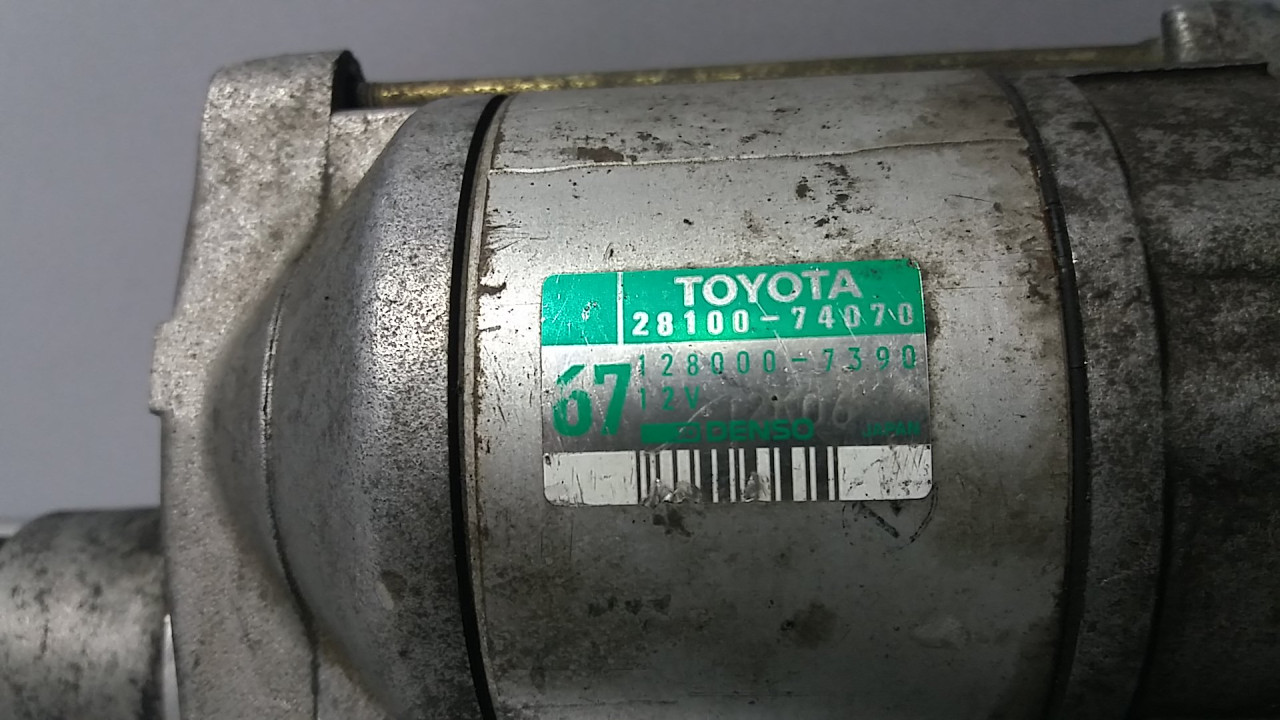 DIJELOVI ALNASER TOYOTA CAMRY > 86-91 2810074070