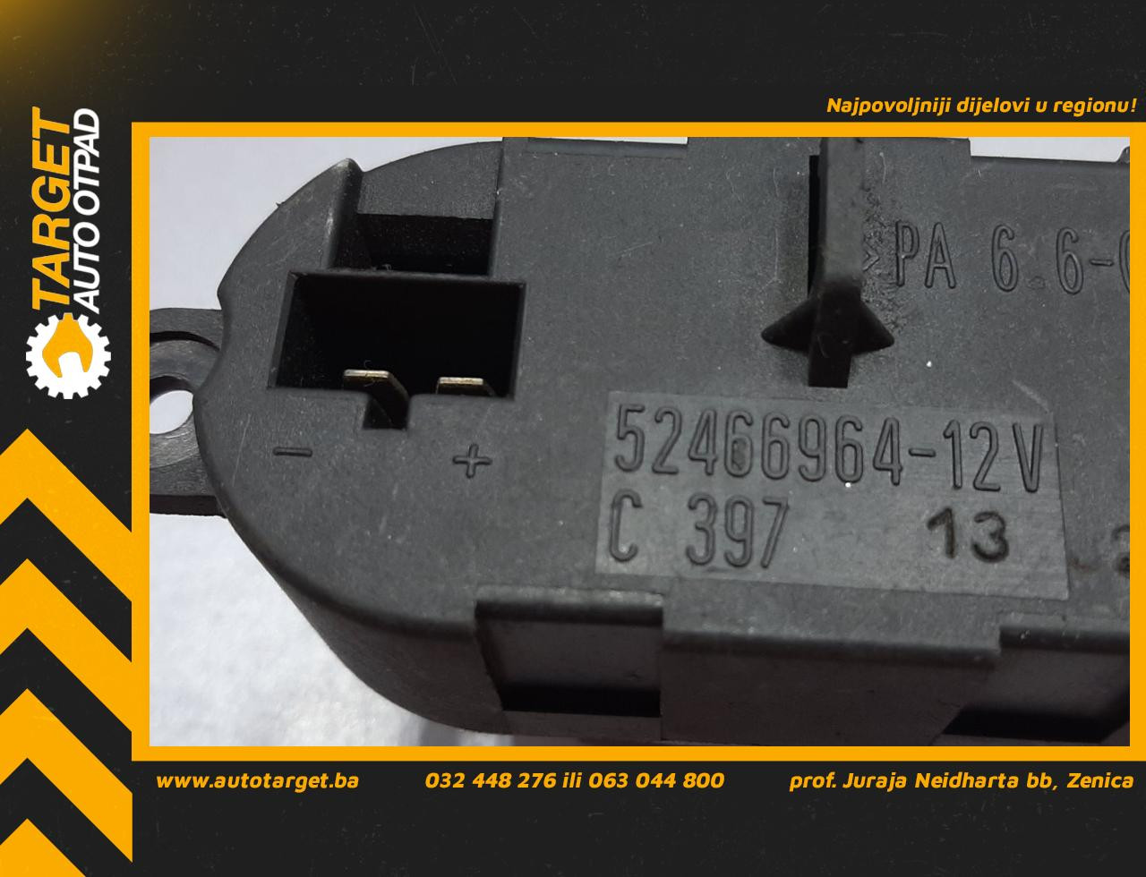 DIJELOVI ELEKTRONIKA REOSTAT ALFA ROMEO 147 > 00-05 52466964