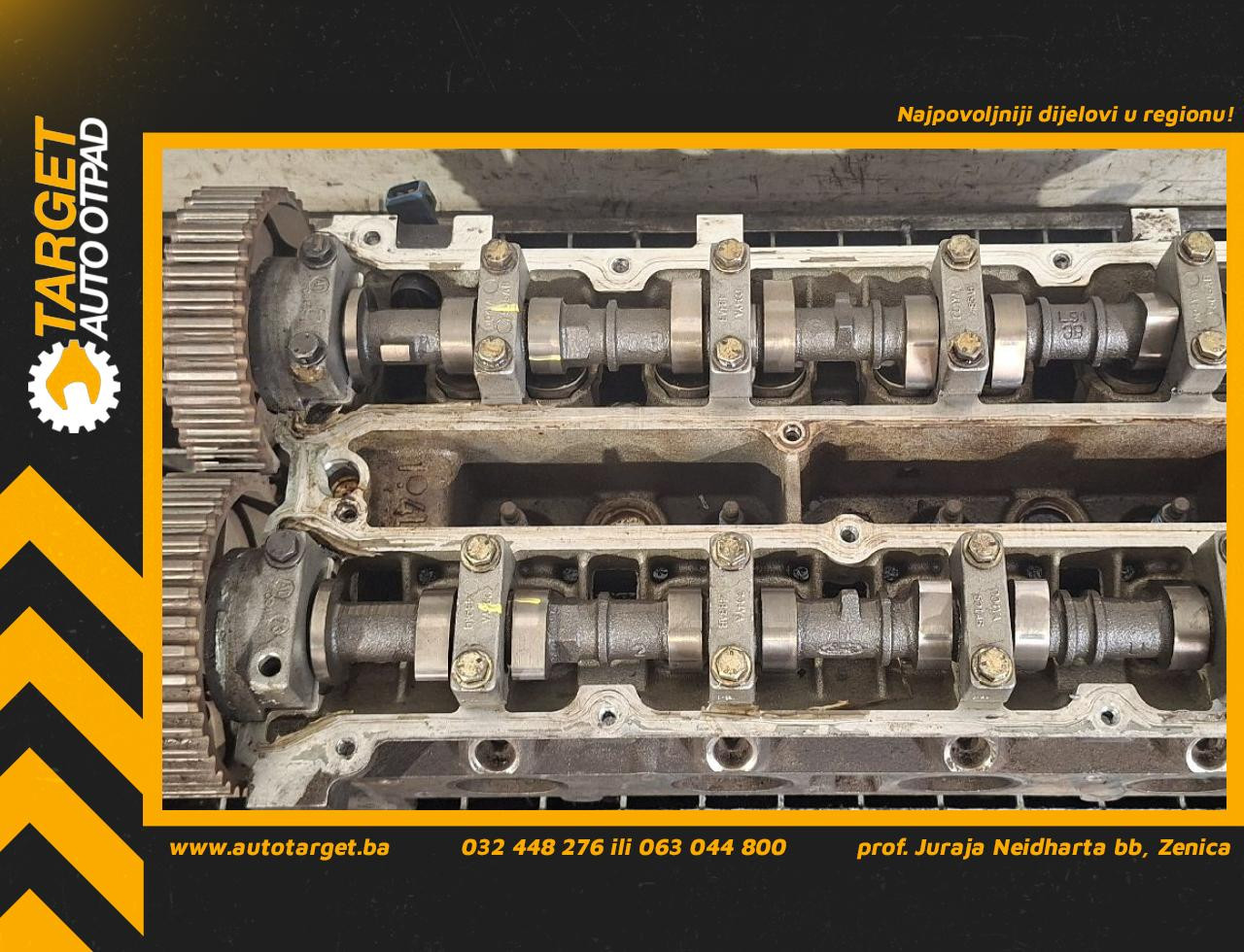 DIJELOVI GLAVA MOTORA FORD FIESTA > 08-12