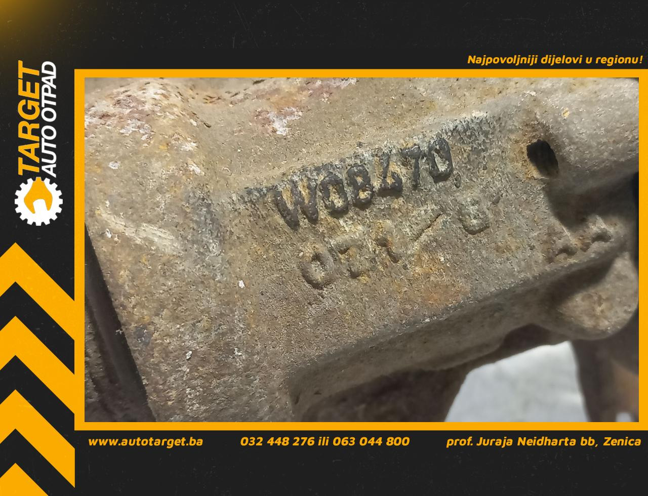 DIJELOVI KOCIONA KLJESTA VW CADDY > 10-15 W08470