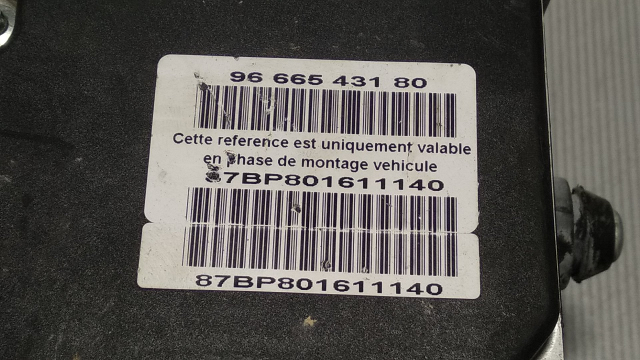 ABS ELEKTRONIKA PEUGEOT 407 > 04-07 9666543180 02659513