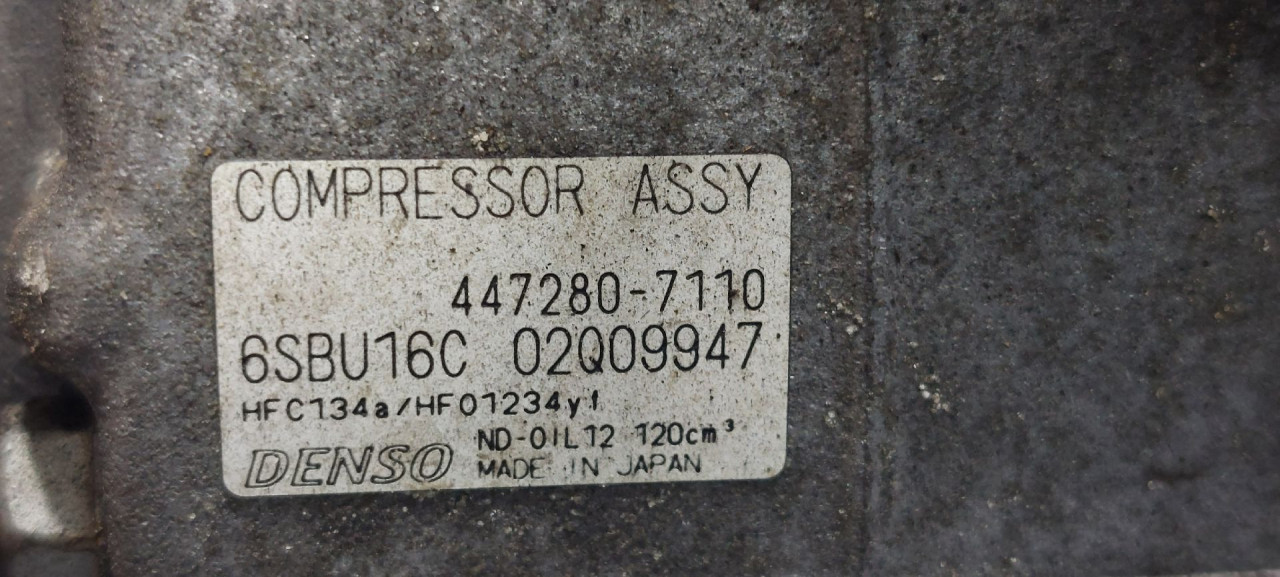 KOMPRESOR KLIME MERCEDES B KLASA (W246) > 11-14 A003830