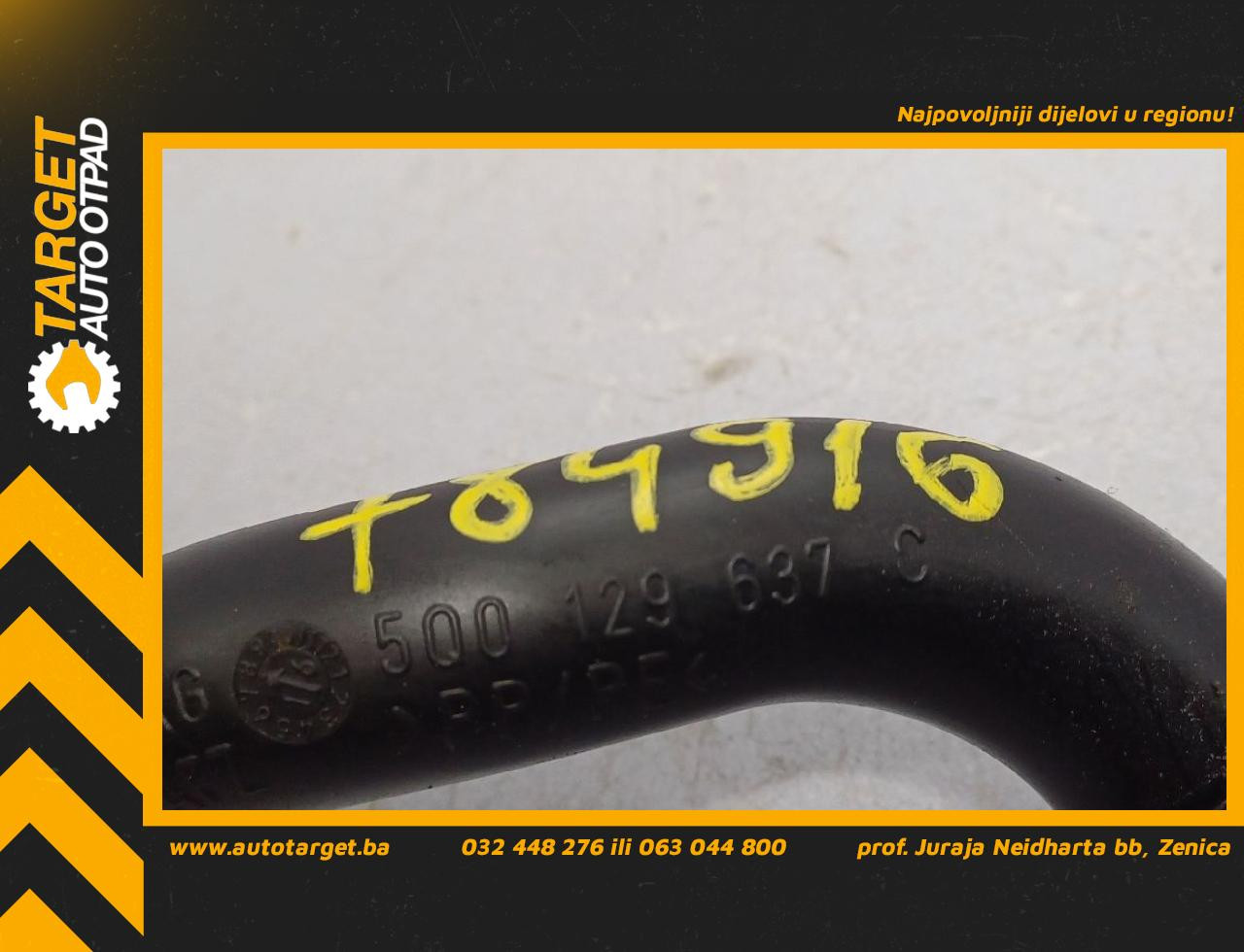 DIJELOVI CRIJEVO VW TIGUAN > 20- 5Q0129637C