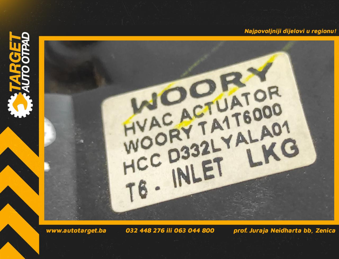DIJELOVI MOTORIC KLAPNE FORD RANGER > 11-15 2.2 TA1T6000