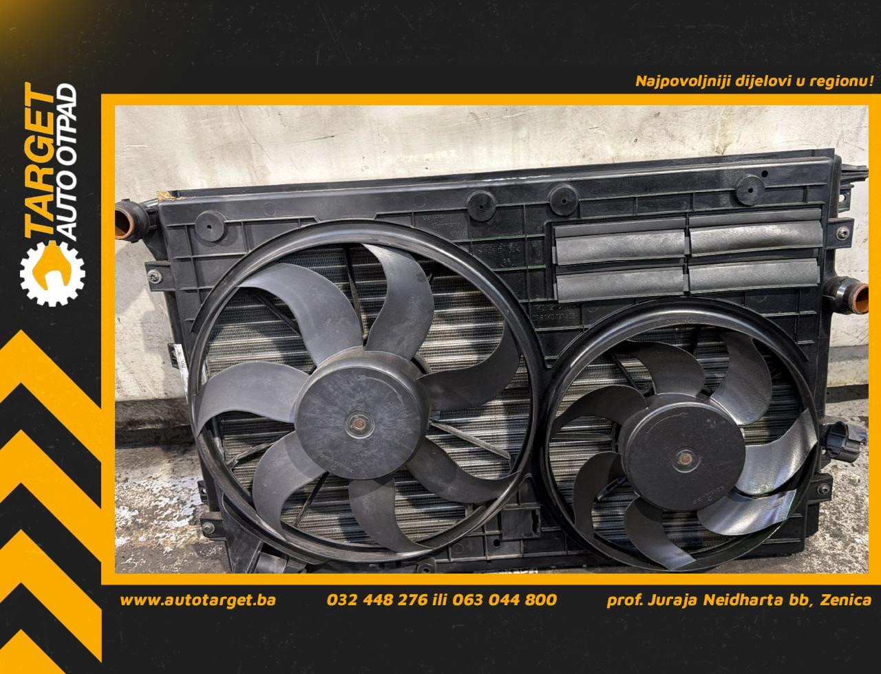 DIJELOVI NOSAC VENTILATORA VW TIGUAN > 07-11 2.0 1K0121205AB