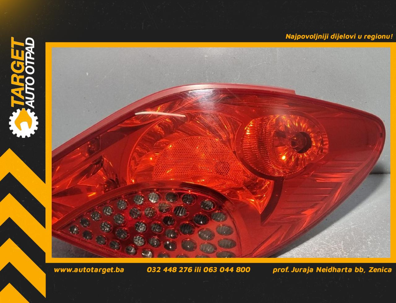 STOP SVJETLO PEUGEOT 207 > 06-09 9649986580