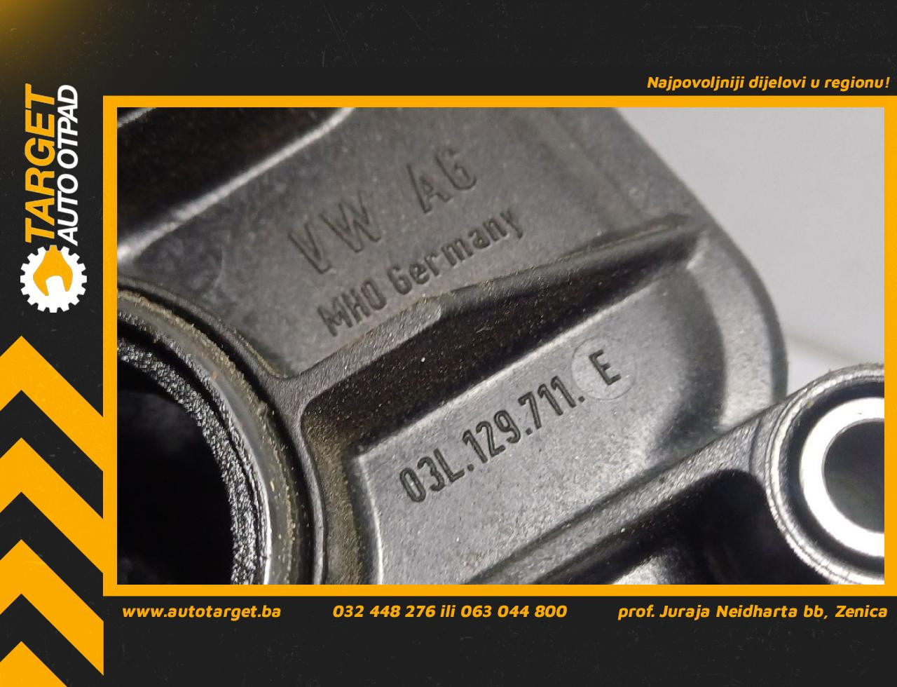 DIJELOVI USISNA GRANA AUDI A4 (B8) > 07-11 2.0 03L129711E