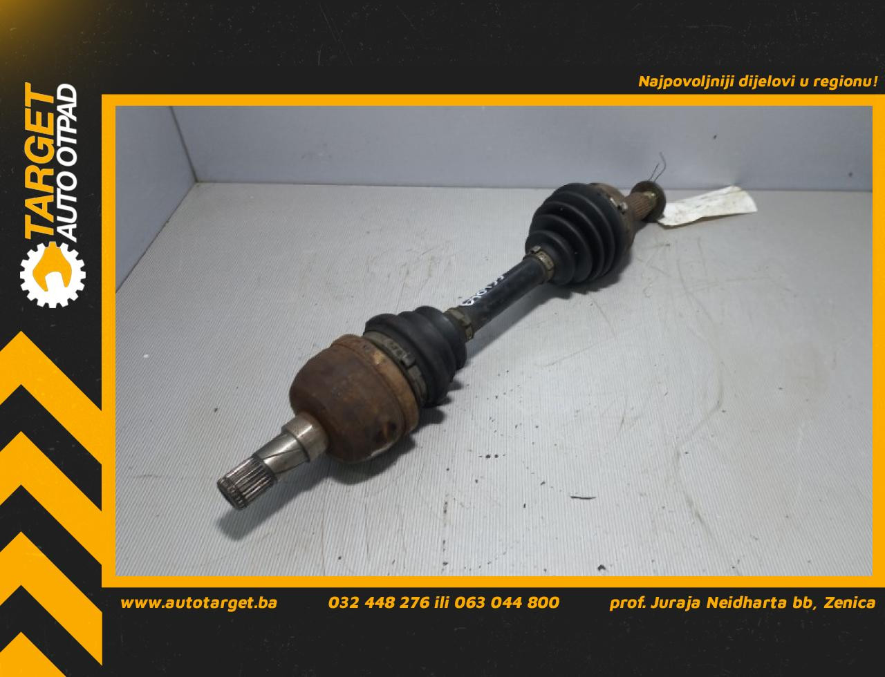 DIJELOVI POLUOSOVINA OPEL ZAFIRA B > 05-07