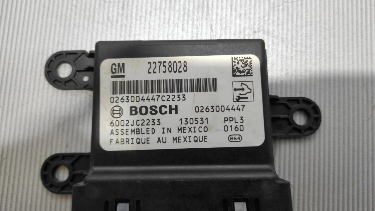 ELEKTRONIKA MODUL OPEL INSIGNIA > 09-13 22758028