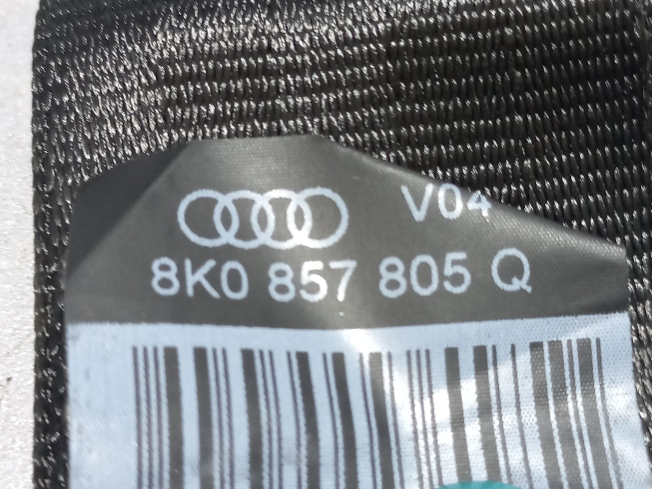 POJAS AUDI A5 (8T) SPORTBACK > 11-17 8K0857805Q