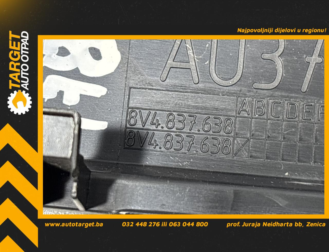 DIJELOVI LAJSNA AUDI A3 (8V1/8VA) > 12-16 1.6 8V4837638