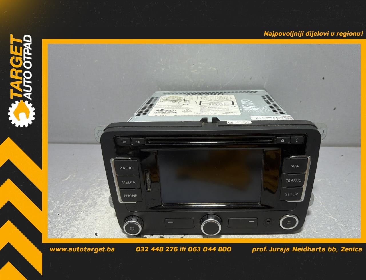 DIJELOVI RADIO VW TIGUAN > 11-15 3C8035279S