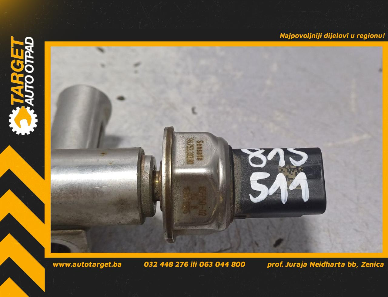 SENZOR PRITISKA GORIVA CITROEN C4 > 10-17 9675330380