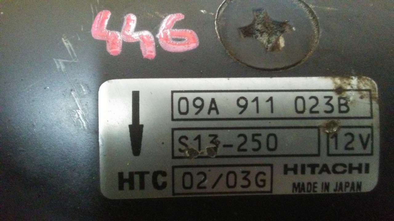 ALNASER VW GOLF 4 > 97-03 09A911023B 09A911023B