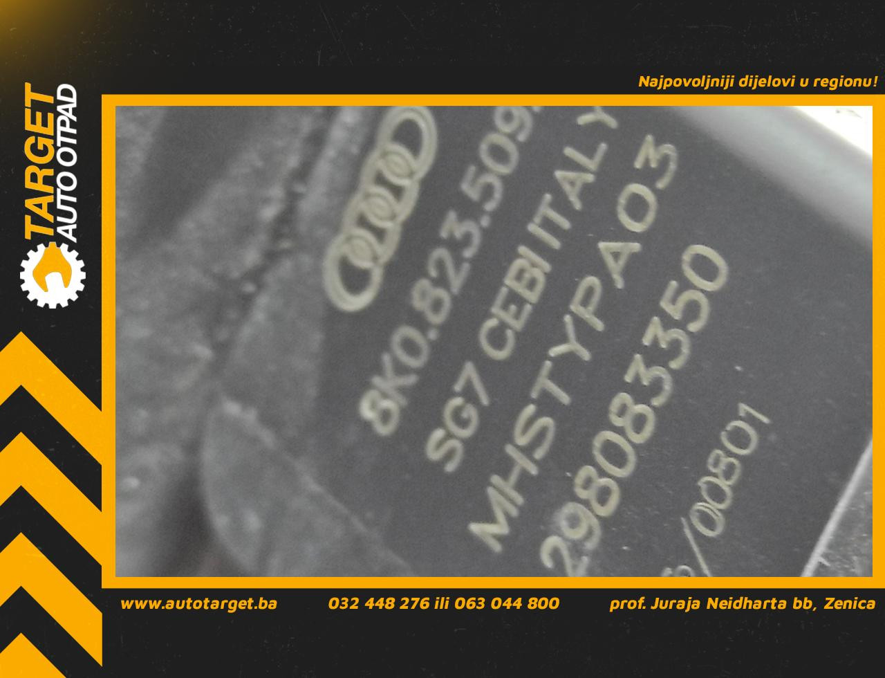 DIJELOVI BRAVA HAUBE AUDI A4 (B8) > 12-15 2.0 8K0823509G