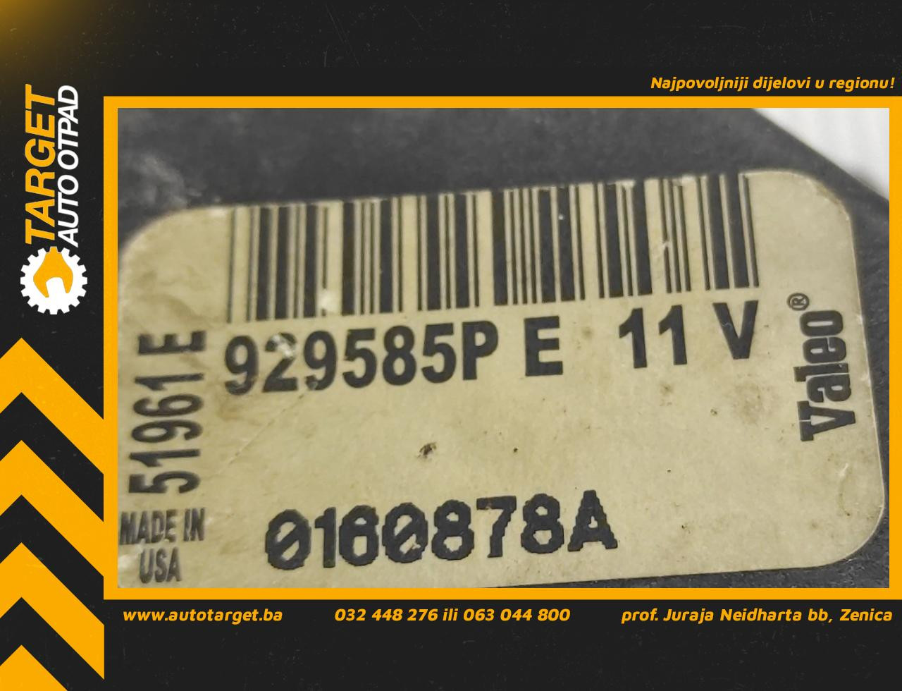 MOTORIC VENTILATORA JEEP GRAND CHEROKEE > 05-10 929585P