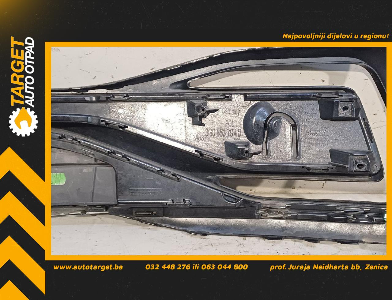 DIJELOVI RESETKA BRANIKA VW PASSAT B8 > 14-19 3G0853794B
