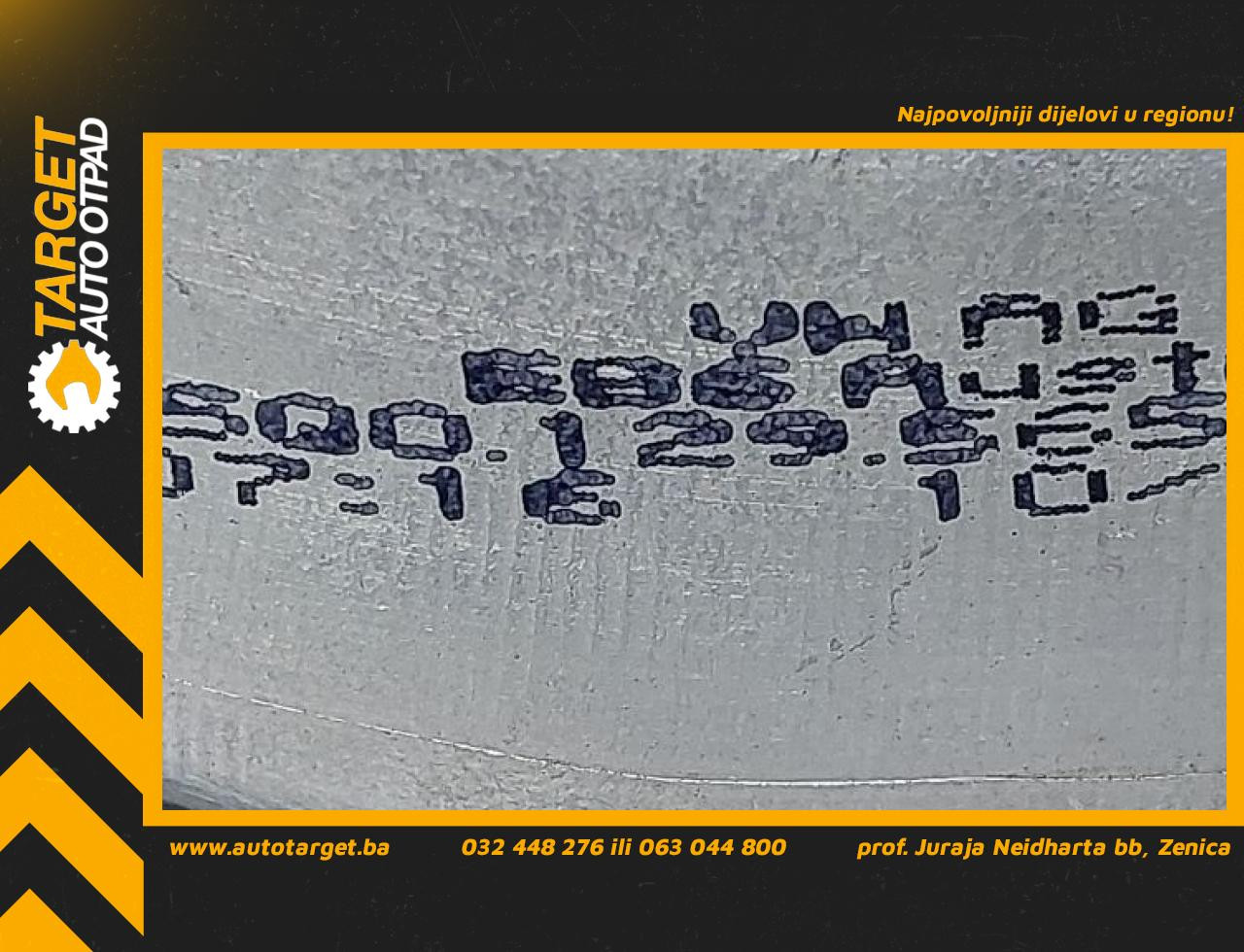 DIJELOVI CRIJEVO VW GOLF 7 > 12-16 5Q0129565F
