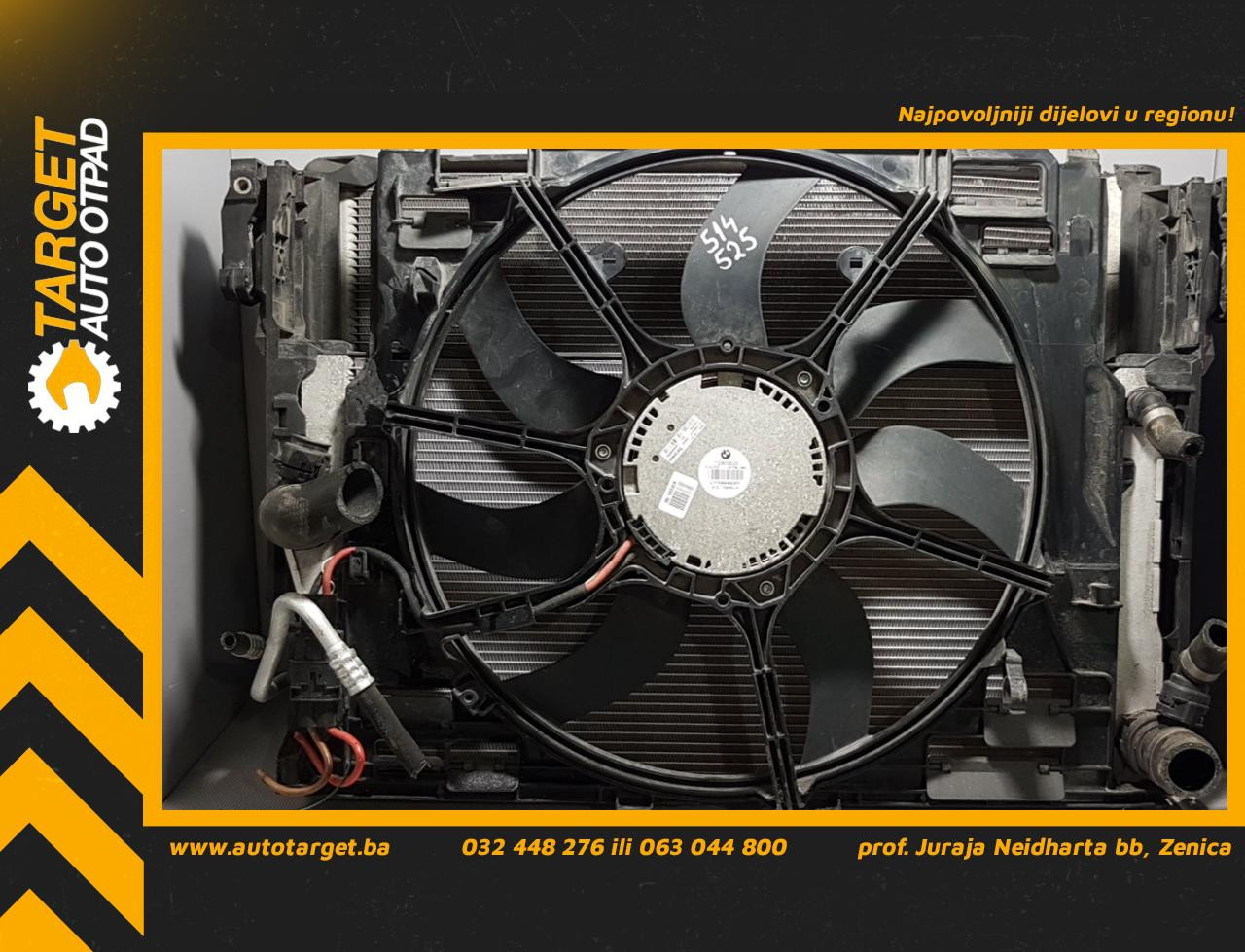 DIJELOVI NOSAC VENTILATORA BMW SERIJA 5 (F10/F11) > 10-13