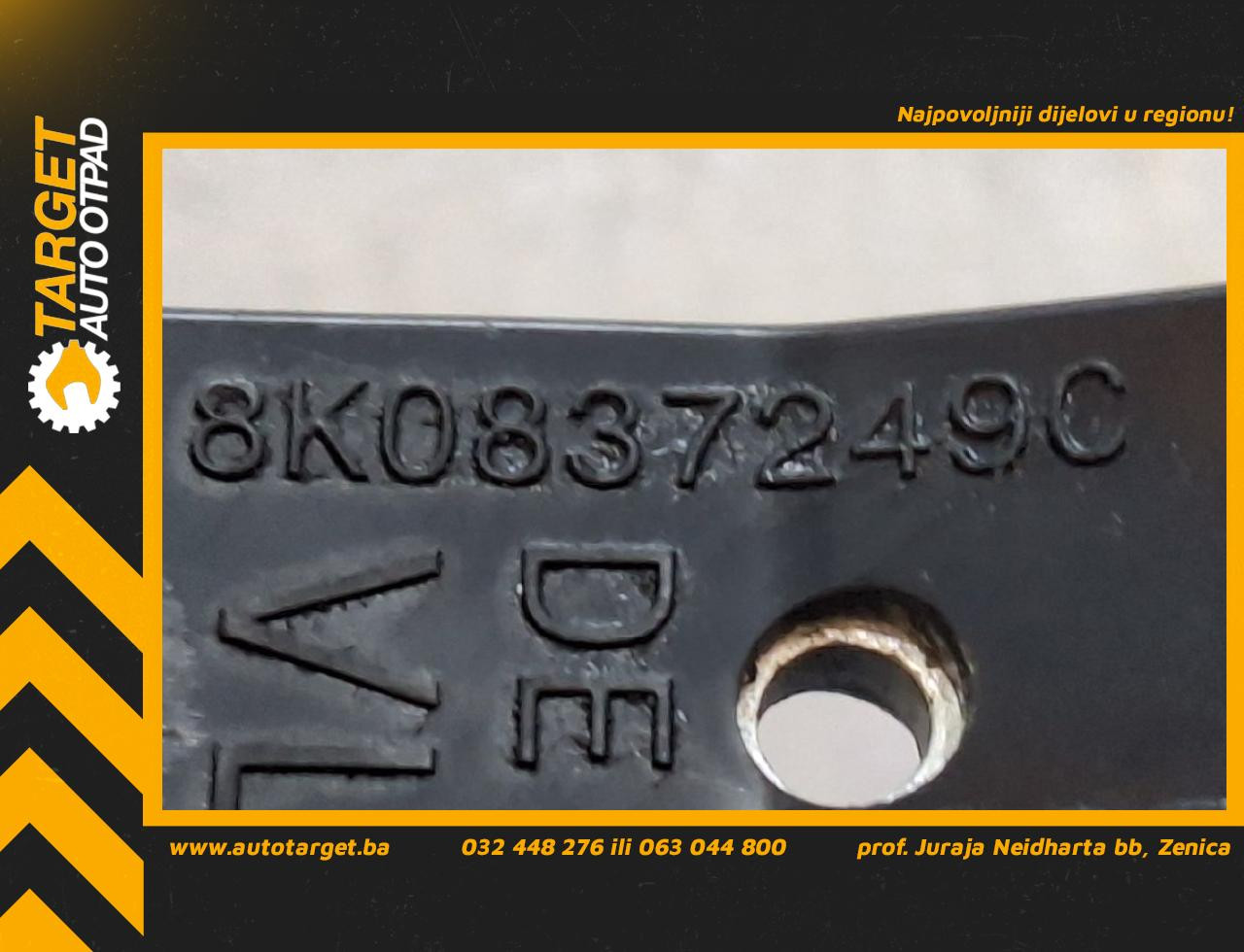 DIJELOVI GRANICNIK VRATA AUDI A4 (B8) > 12-15 2.0 8K0837249C