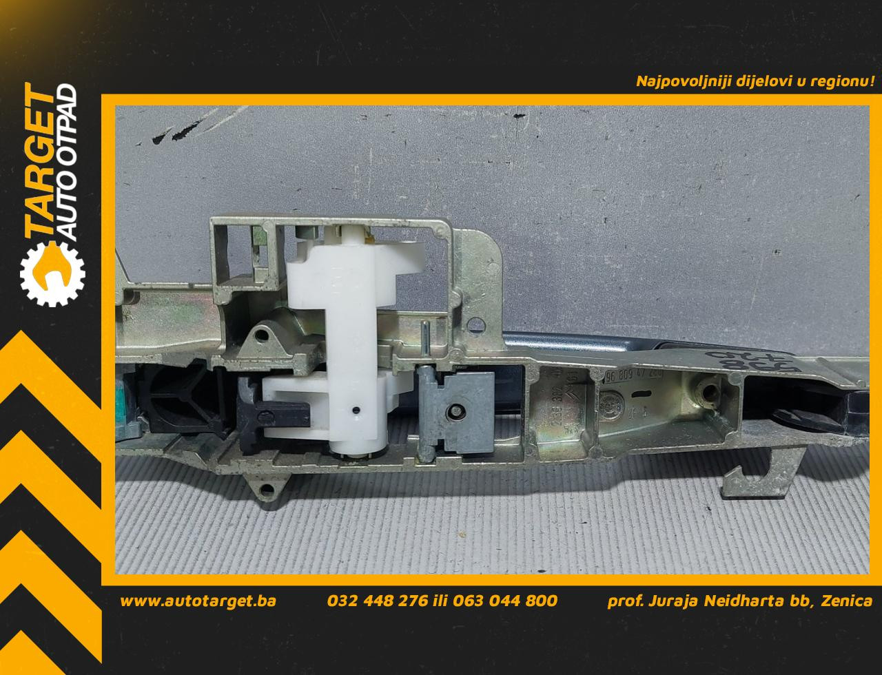 DIJELOVI RUCKA VRATA PEUGEOT 407 > 04-07 9680947280