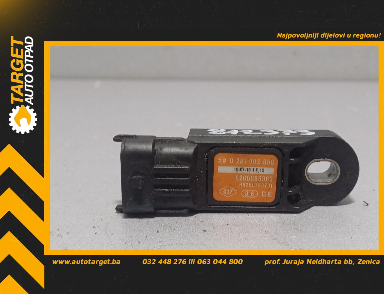 DIJELOVI MAP SENZOR RENAULT MASTER > 14- 2.3 8200685363