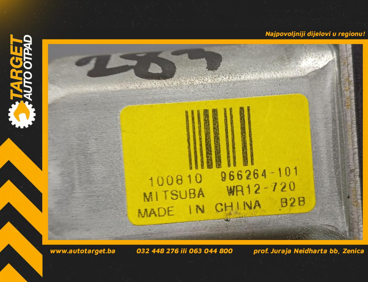 MOTORIC PODIZACA STAKLA VOLVO S60/V60 > 10-13 966264101