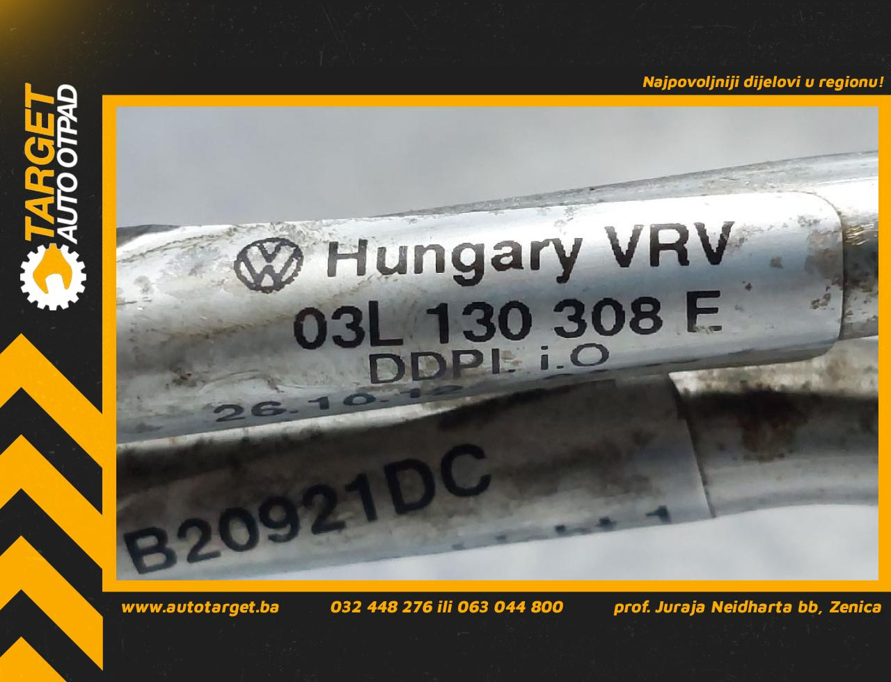 DIJELOVI CRIJEVO VW T5 > 09-15 2.0 03L130308E