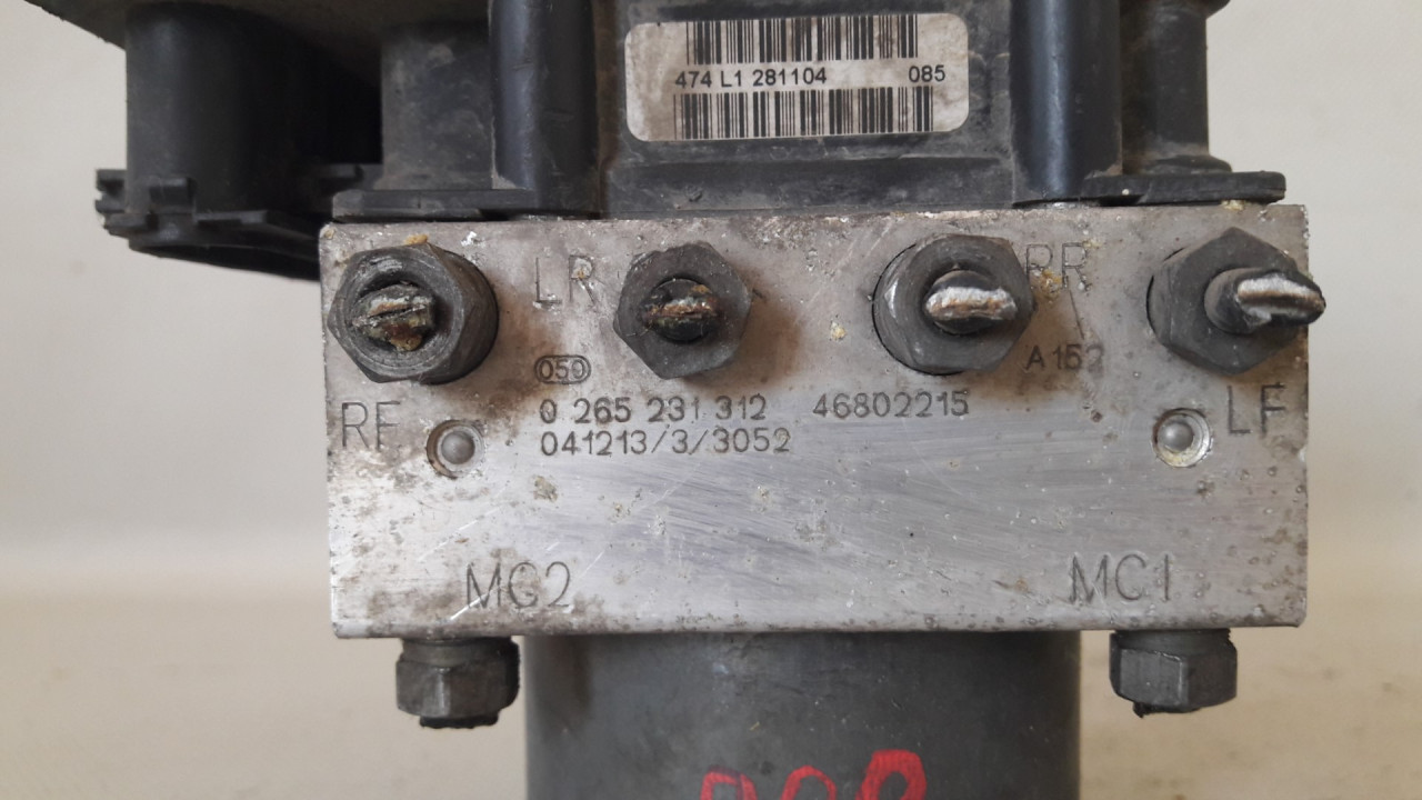 ABS ELEKTRONIKA FIAT PANDA > 03-11 0265231312 026580030