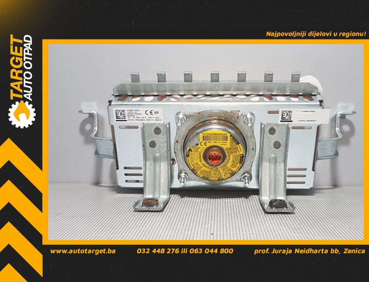 DIJELOVI AIRBAG SUVOZACA NISSAN QASHQAI > 17-21 308237320AC