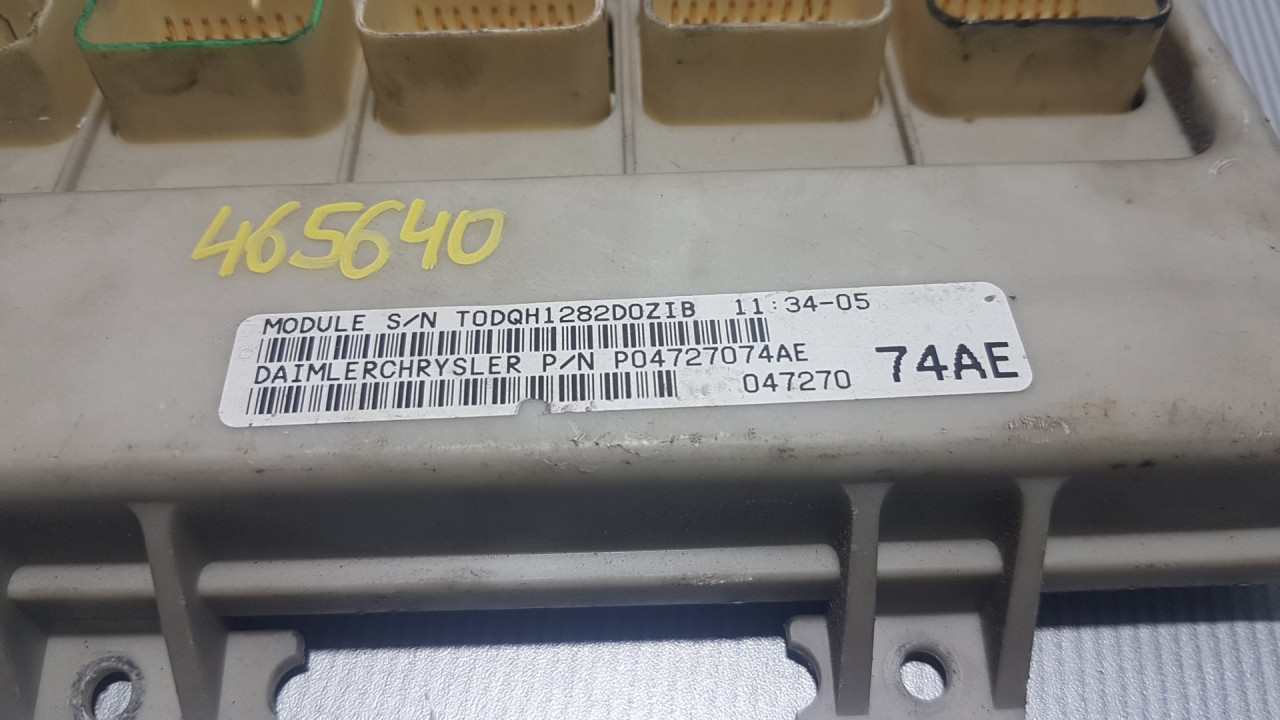 BCM ELEKTRONIKA CHRYSLER/DODGE VOYAGER > 04-07 P0472707