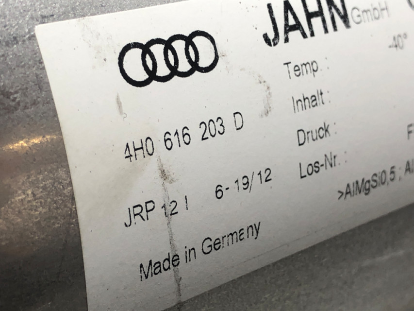 KONDENZATOR KLIME AUDI A8 (4H) > 10-14 4H0616203D
