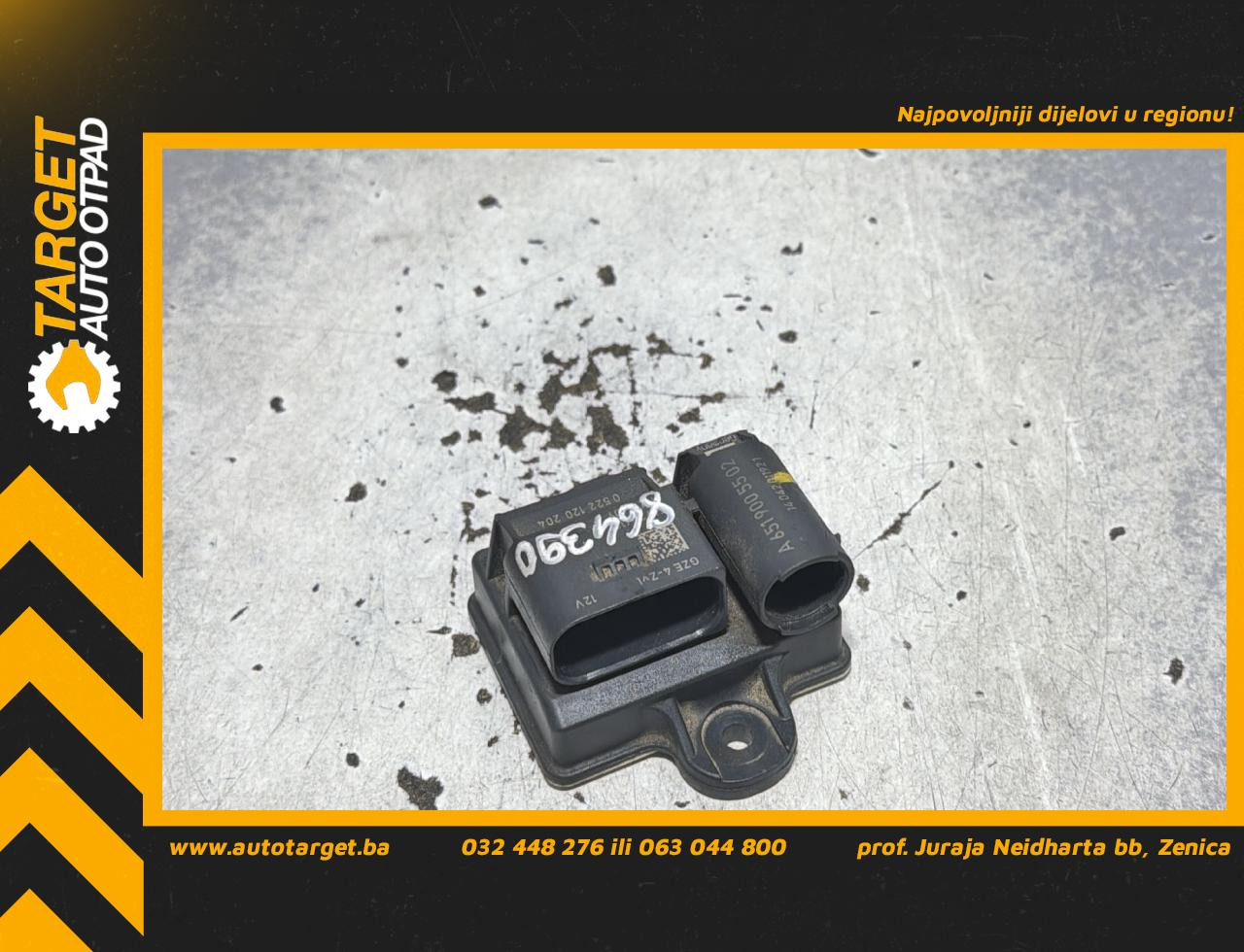 ELEKTRONIKA RELEJ MERCEDES C KLASA (W204) > 11-13 A6519005502