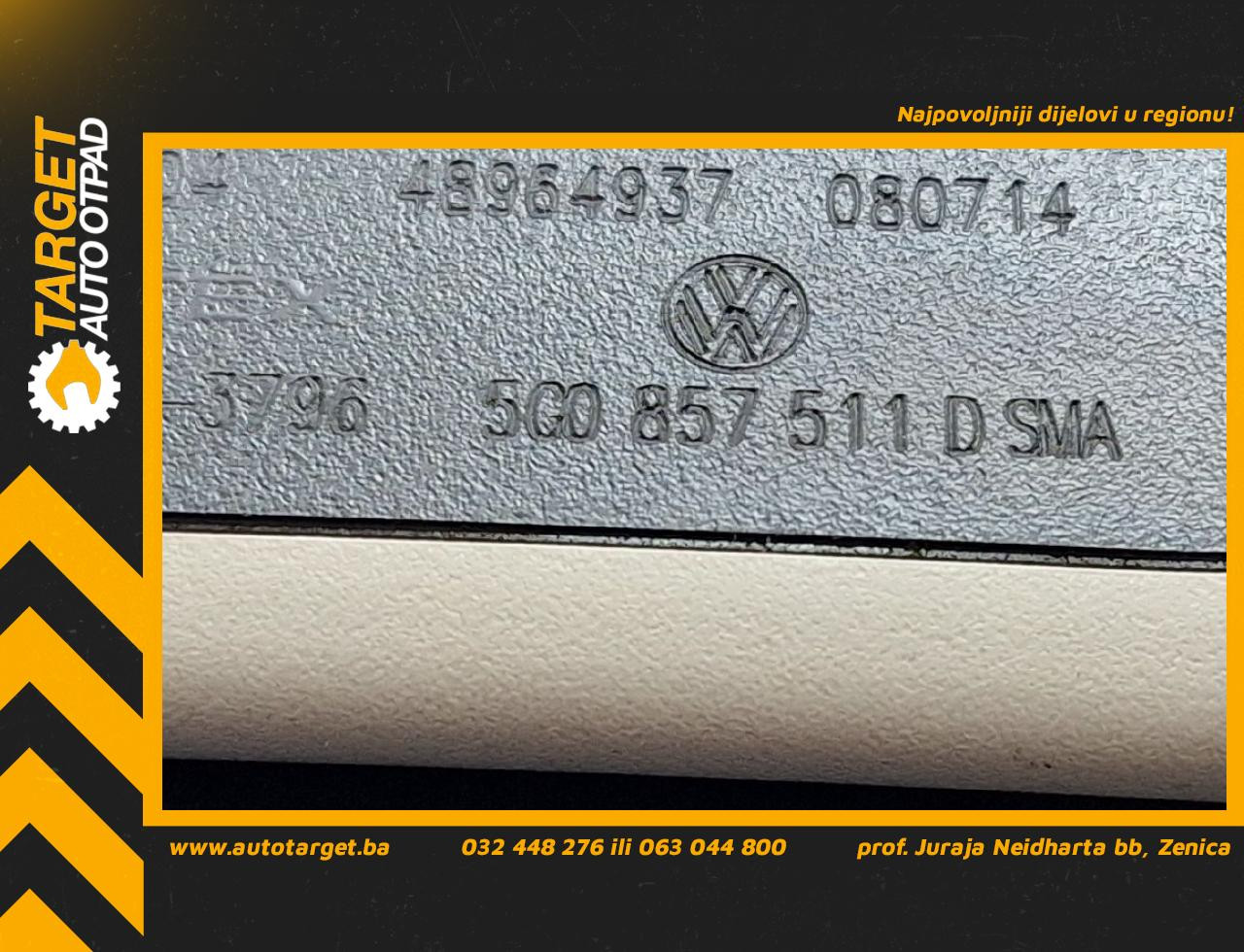 UNUTRASNJI RETROVIZOR SKODA OCTAVIA > 13-16 5Q0857511D