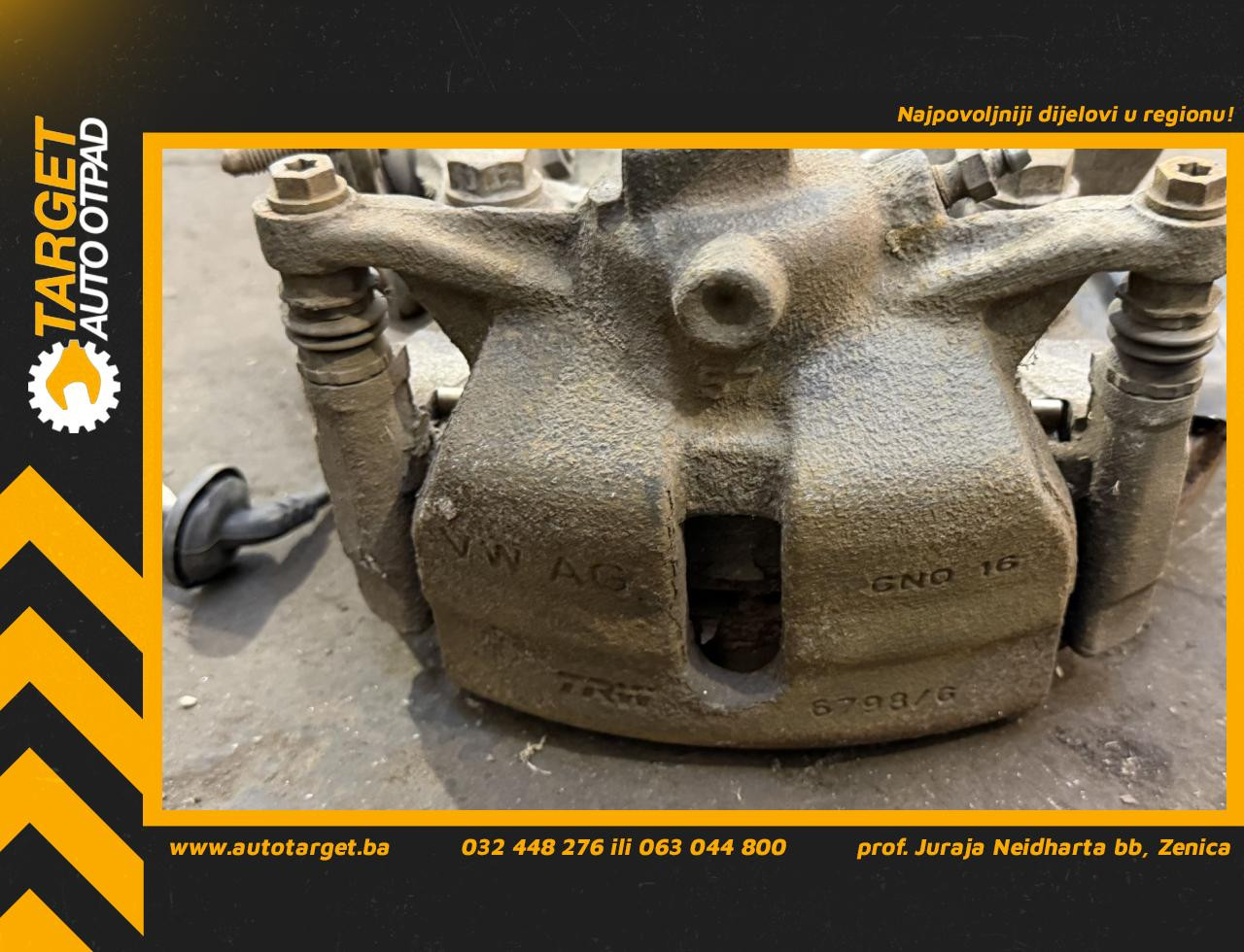 DIJELOVI KOCIONA KLJESTA SKODA SUPERB > 19- 2.0 8V0615123D