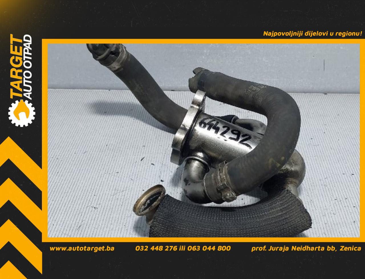 HLADNJAK EGR VENTILA OPEL CORSA C > 03-06 55197846