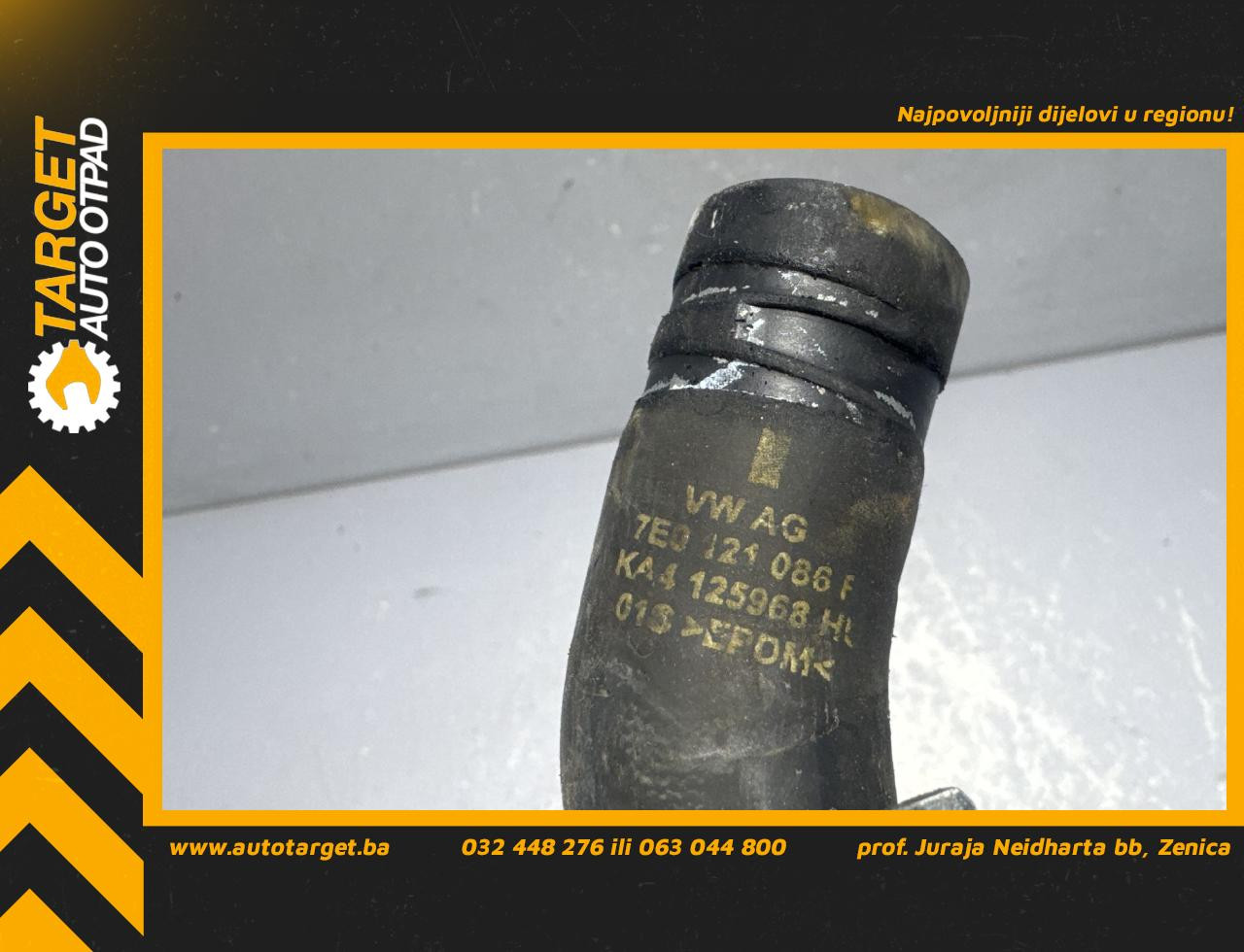 DIJELOVI CRIJEVO VW T5 > 09-15 2.0 7E0121086F