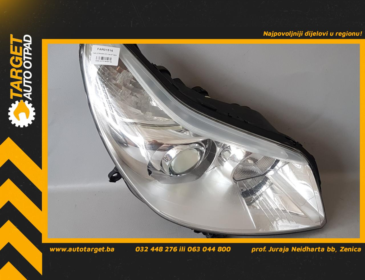 DIJELOVI FAR CITROEN C5 > 04-07 89035114