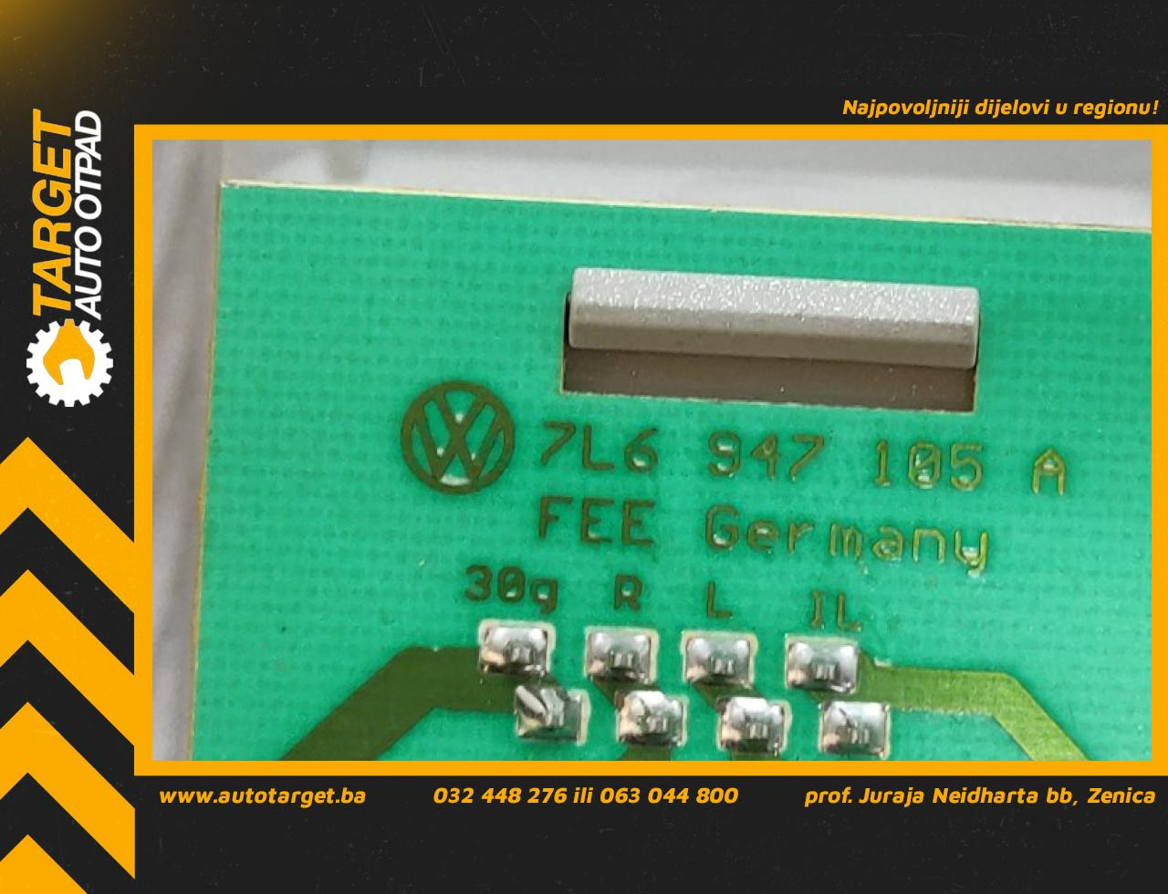 DIJELOVI RASVJETA U KABINI VW TOUAREG > 07-10 7L6947105A