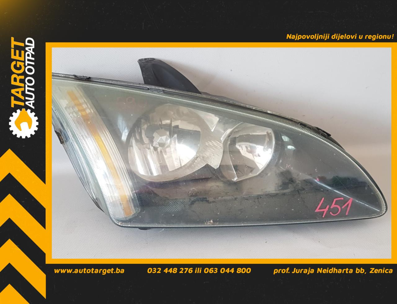DIJELOVI FAR FORD FOCUS > 05-07 FD424014