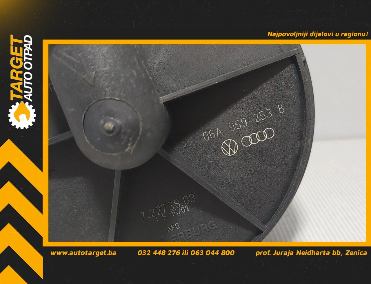 SEKUNDARNA PUMPA ZRAKA AUDI A3 > 03-08 06A959253B 06A131333C