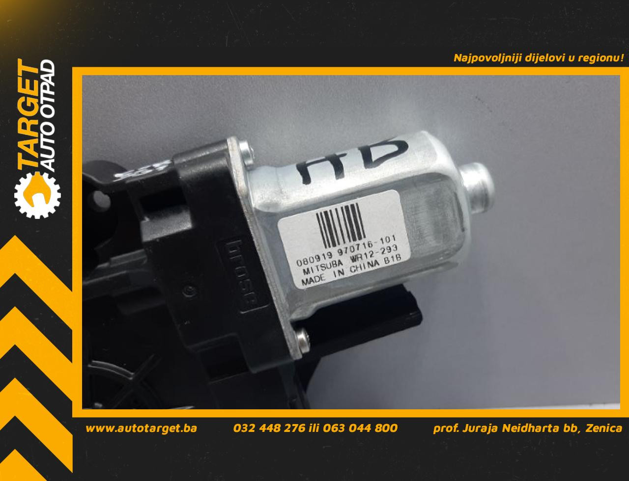 DIJELOVI MOTORIC PODIZACA STAKLA VOLVO V70 > 08-11 970716101