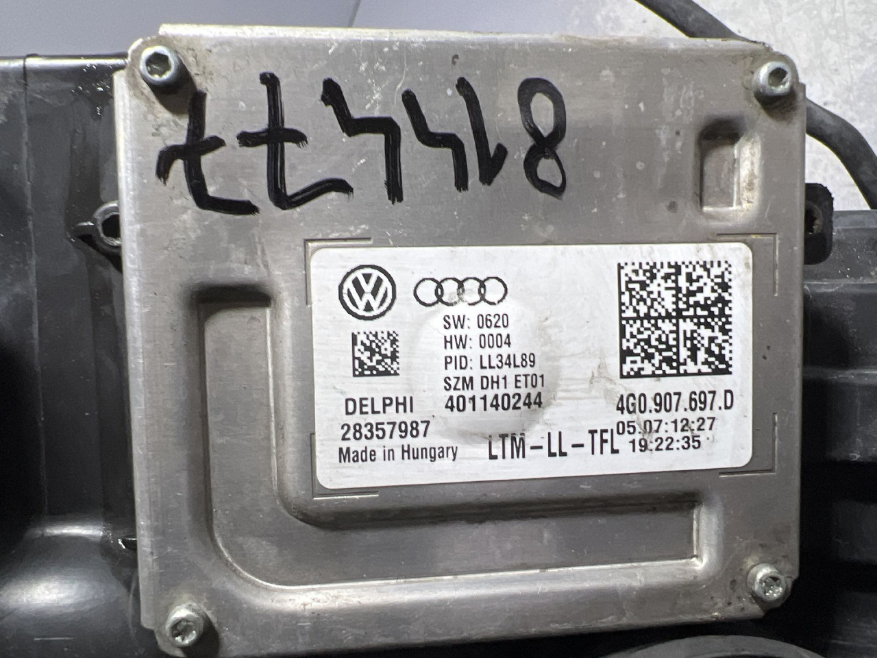 DIJELOVI BALAST FARA AUDI A6 4G > 14-18 4G0907697D