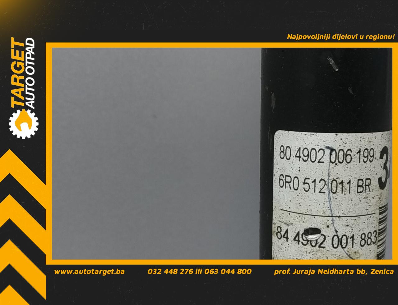 DIJELOVI AMORTIZER VW POLO > 09-14 6R0512011BR