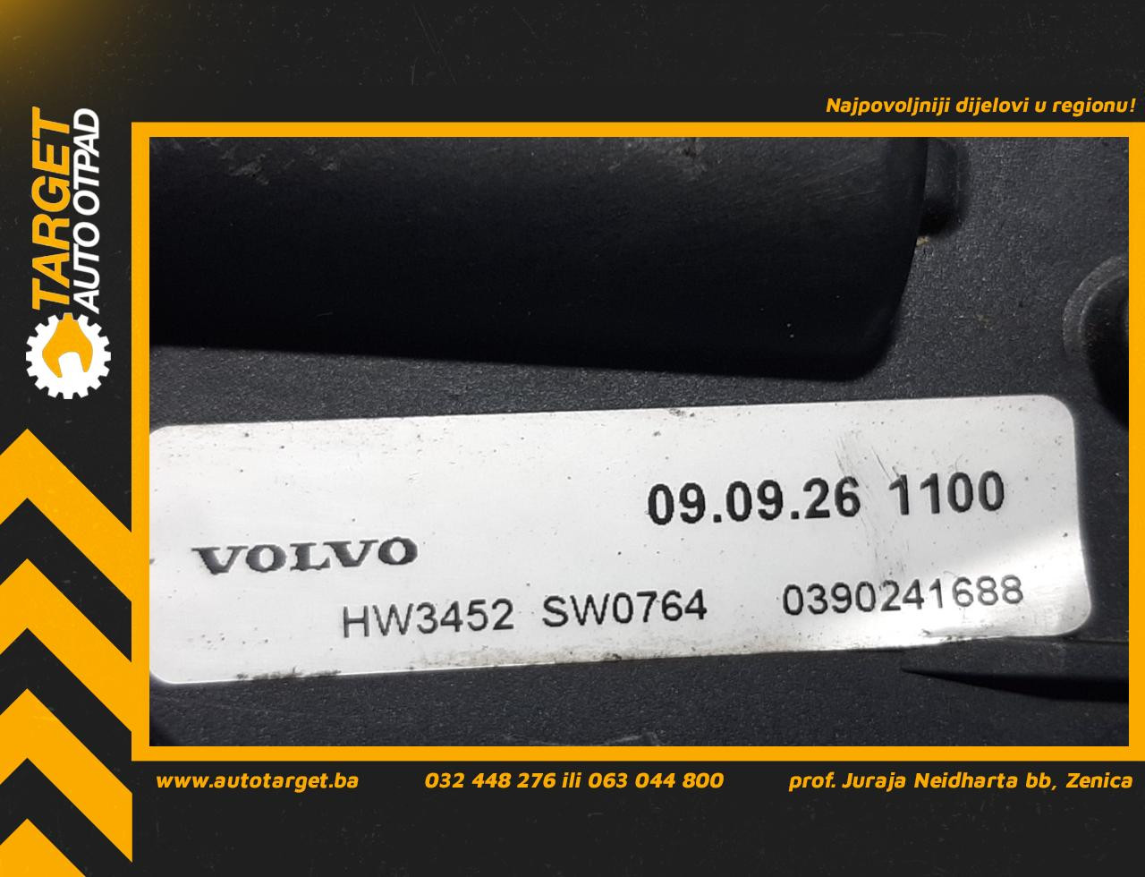 DIJELOVI MOTORIC BRISACA VOLVO S40/V50 > 07-12 0390241688